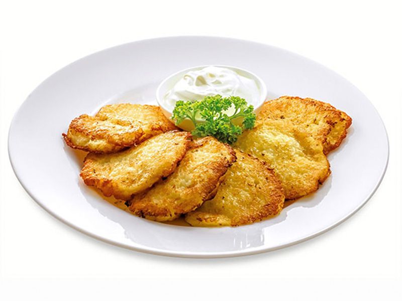 Драники картофельные жареные